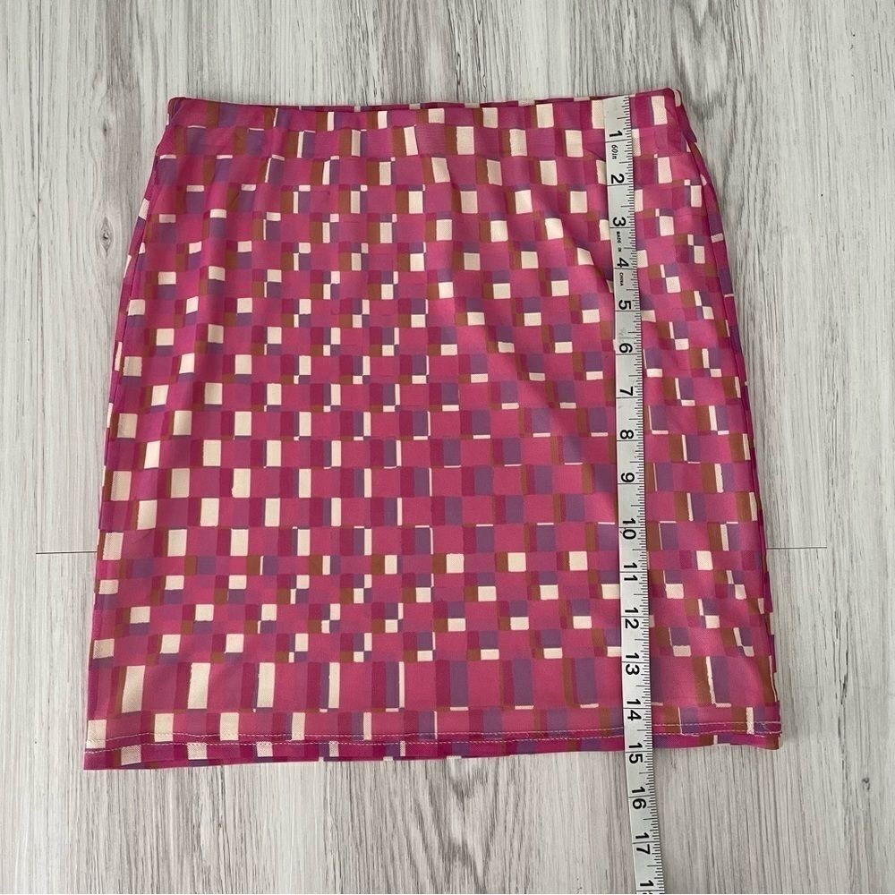 BP. Geo Print Mesh Skirt NWOT XS - Picture 12 of 14